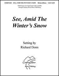 See, Amid the Winter's Snow SAB choral sheet music cover Thumbnail